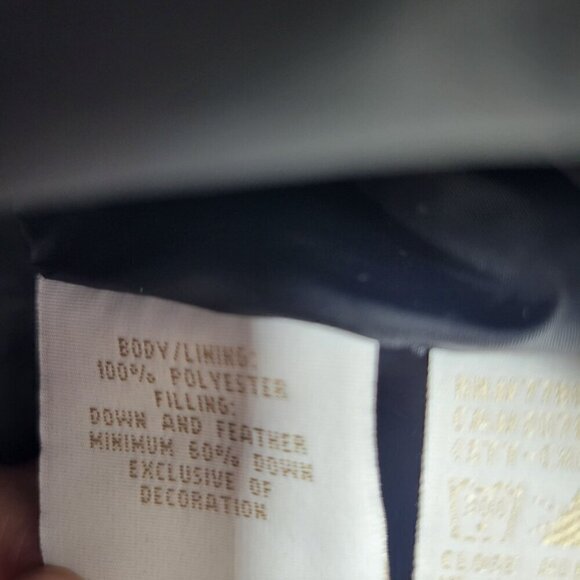 Tommy Hilfiger Women's Down & Feather Logo Black Puffer Vest Size Large - Picture 12 of 12